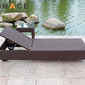 outdoor swimming pool used chaise lounge bed furniture with wheel