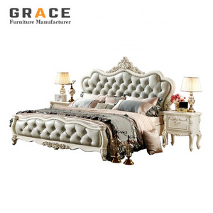 H8823W hot sale pakistani full size royal bedroom furniture set