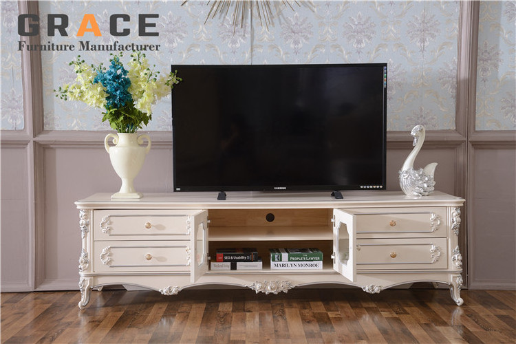 Z903 vintage furniture maxim mdf marble tip tv stand french furniture