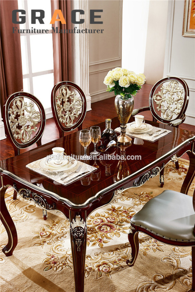 H8801R wholesale chinese wood carved design dining chair