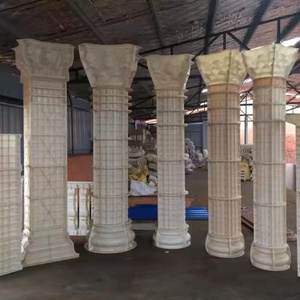 GRC Cement Concrete Round Plastic Column Pillar Formwork