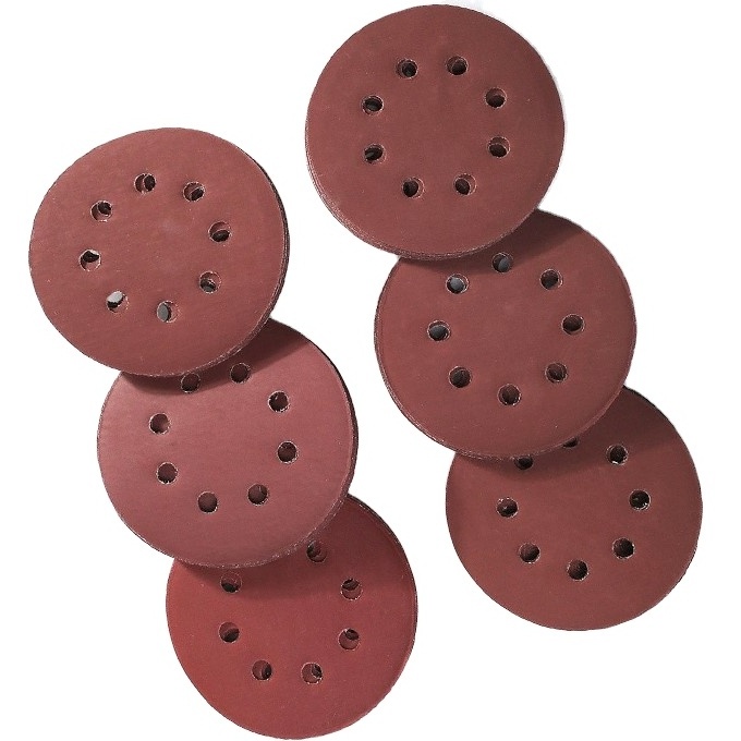 Sandpaper 80/120/400/1000/2000 grit Round Sand Paper Sanding Discs for wood and metal wet and dry polishing