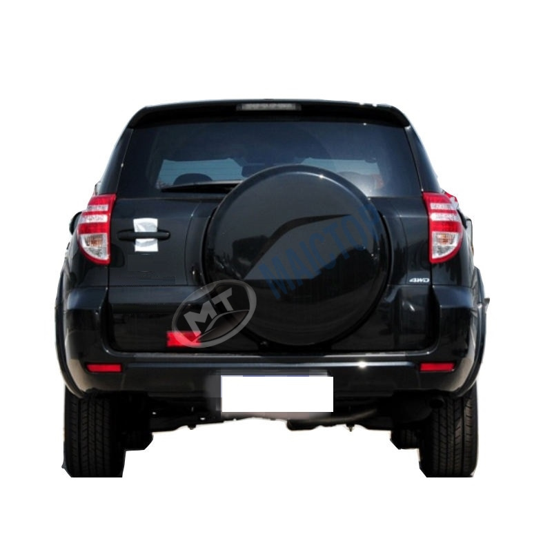 Maictop car accessories ABS spare tire cover for rav4 rav 4 2010-2012 Rear wheel tyre cover