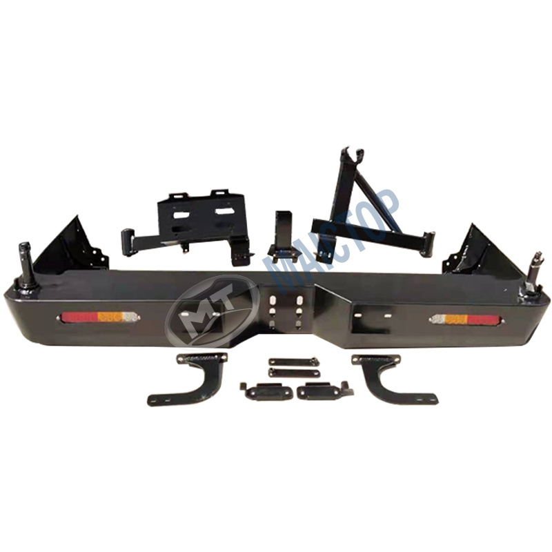 Maictop Car Accessories Steel Rear Auto Rear Bumper For Land Cruiser 79 LC79 LC76 With Tyre Rack and Fuel Tank Holder