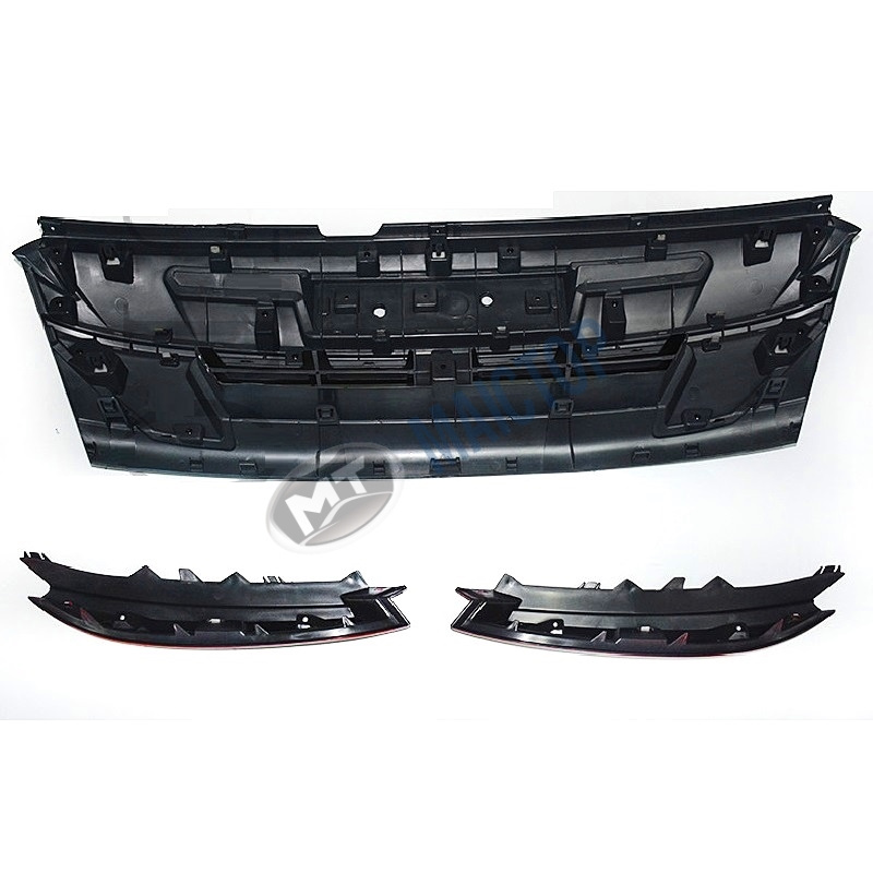 Maictop car accessories front rear bumper grille facelift body kit for Dmax D MAX 2016-2019 bodykit