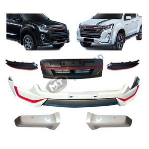 Maictop car accessories front rear bumper grille facelift body kit for Dmax D MAX 2016-2019 bodykit