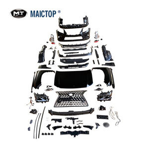 Maictop High quality Body Parts for Prado to Lexus GX460 Body Kit with Front Bumper Grille Head Light Tail Lamp