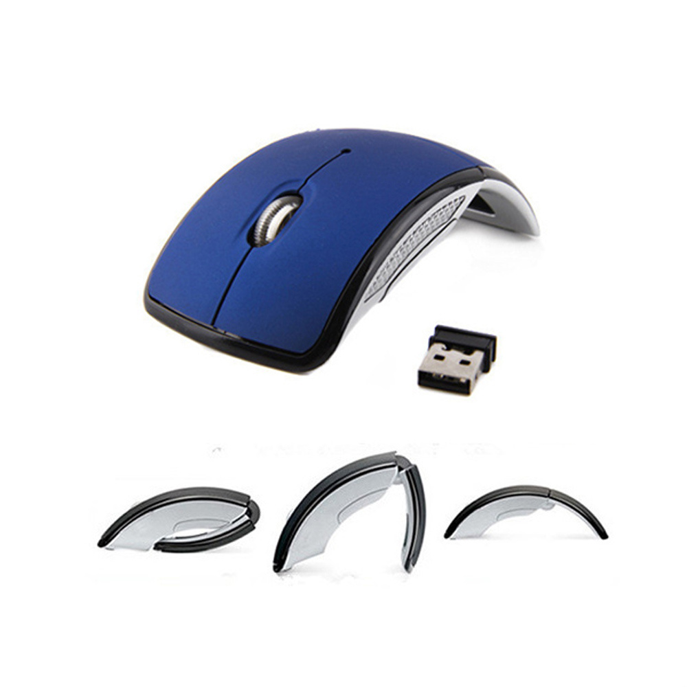 Hot selling foldable optical wireless computer mouse