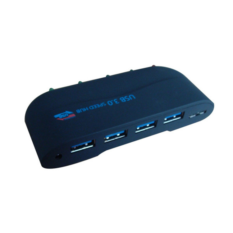 Super fast 4 port high speed usb por hub powered usb 3.0 hub