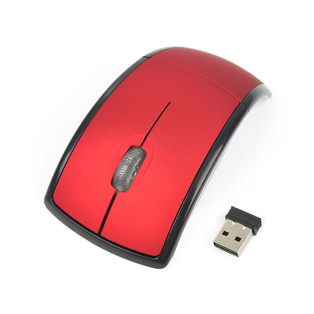 Hot selling foldable optical wireless computer mouse