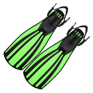 Adjustable Professional Diving Fins Frog Shoes Scuba Deep Diving Shoes Long Blade Rubber Swimming Flippers