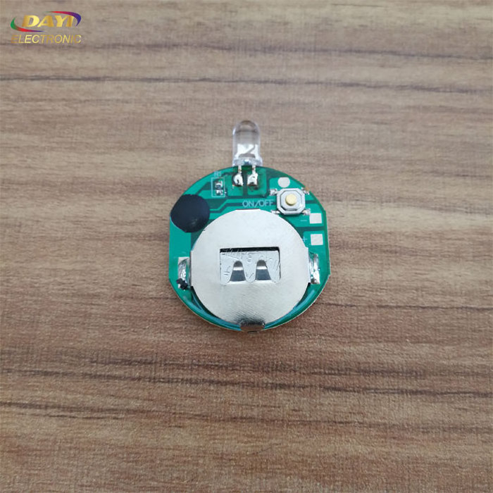 Mini led flashing light module for toy and gift