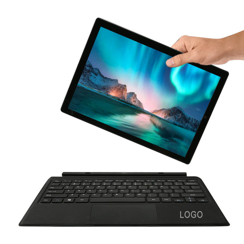 computer tablet tablette 4gb+128gb octa core New 10 inch 4g laptop pc 2 in 1 10/Win 11 Tablet OEM with  metal stand