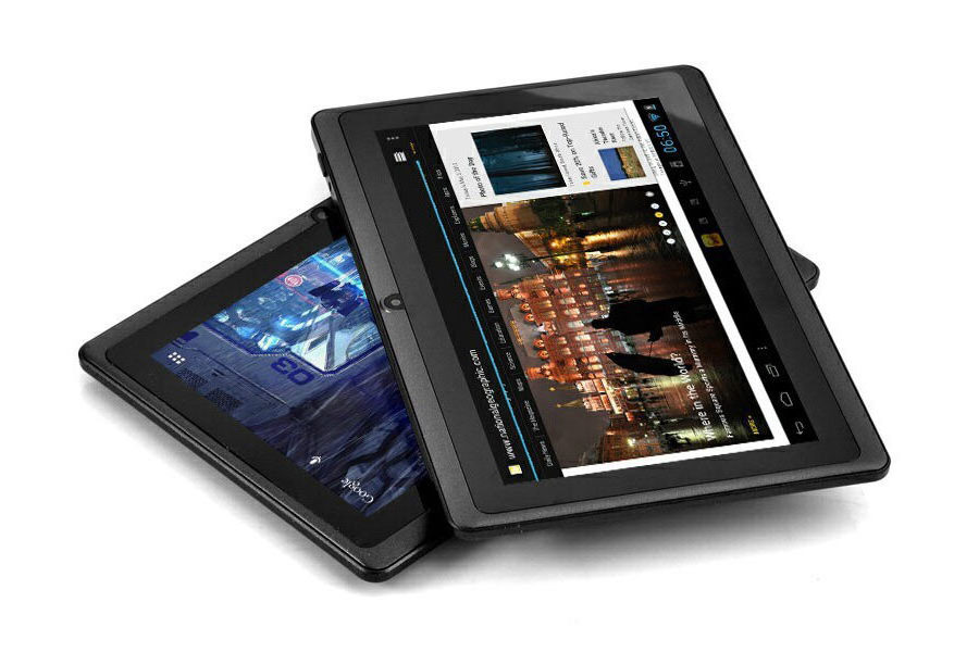 7 inch  android 4.4 quad core touch android rugged wifi 8gb  rohs tablet price q88  allwinner a33