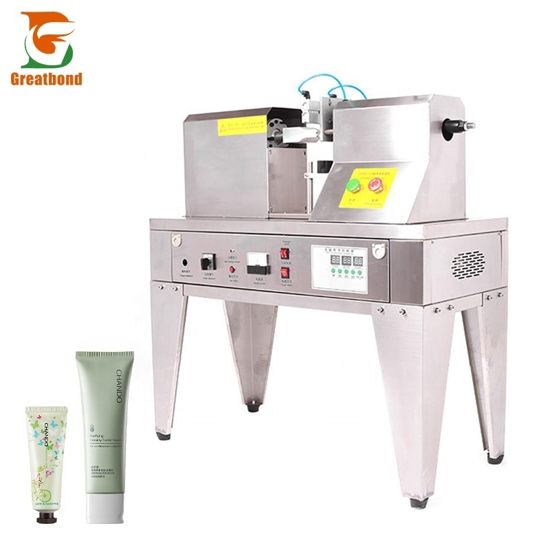 Wholesale Manual Semi Automatic Conditioners Skincare Cosmetics Soft Plastic Aluminum Tube Cutting Ultrasonic Sealing Machine