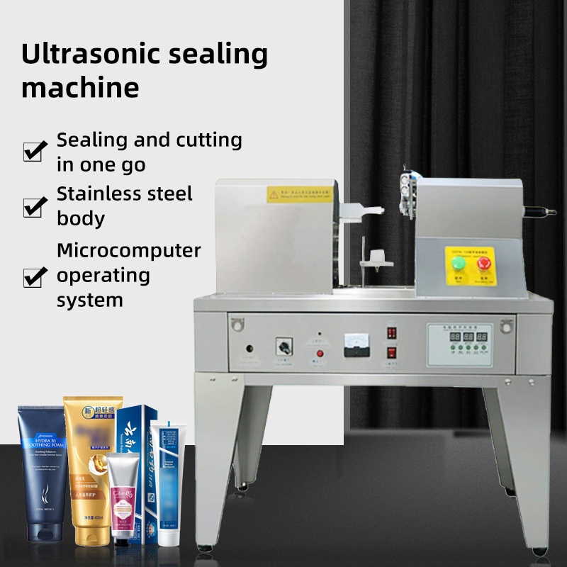 Wholesale Manual Semi Automatic Conditioners Skincare Cosmetics Soft Plastic Aluminum Tube Cutting Ultrasonic Sealing Machine