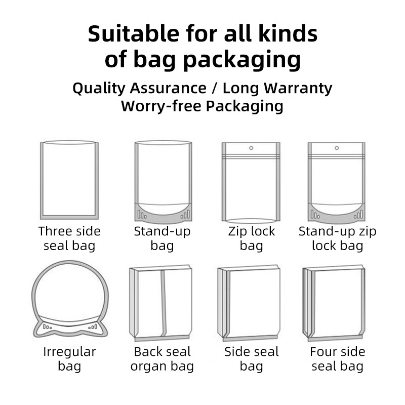 Manufacturer Low Price Industrial Vertical Three Side Seal Zip Lock Bag Doypack Tea Nut Coffee Bean Pasty Feed Packing Machine