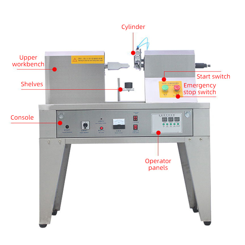 Wholesale Manual Semi Automatic Conditioners Skincare Cosmetics Soft Plastic Aluminum Tube Cutting Ultrasonic Sealing Machine