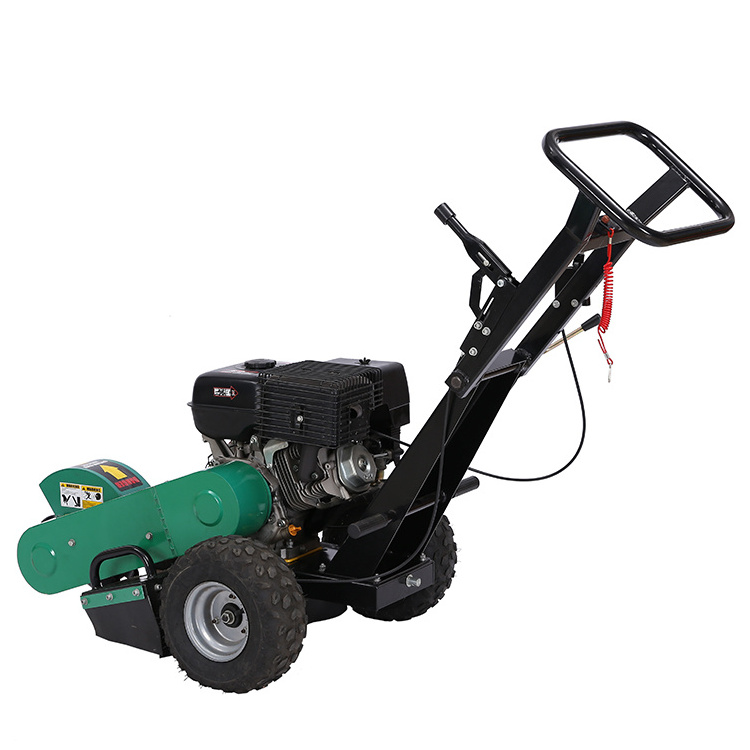 13HP Petrol Engine Stump Grinder Machine Root Stump Crusher Machine ...