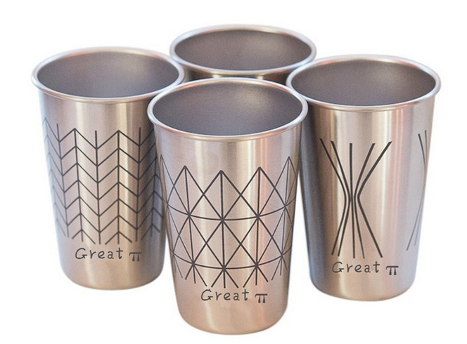 collapsible stainless steel metal color pint cup for drink beer or cola