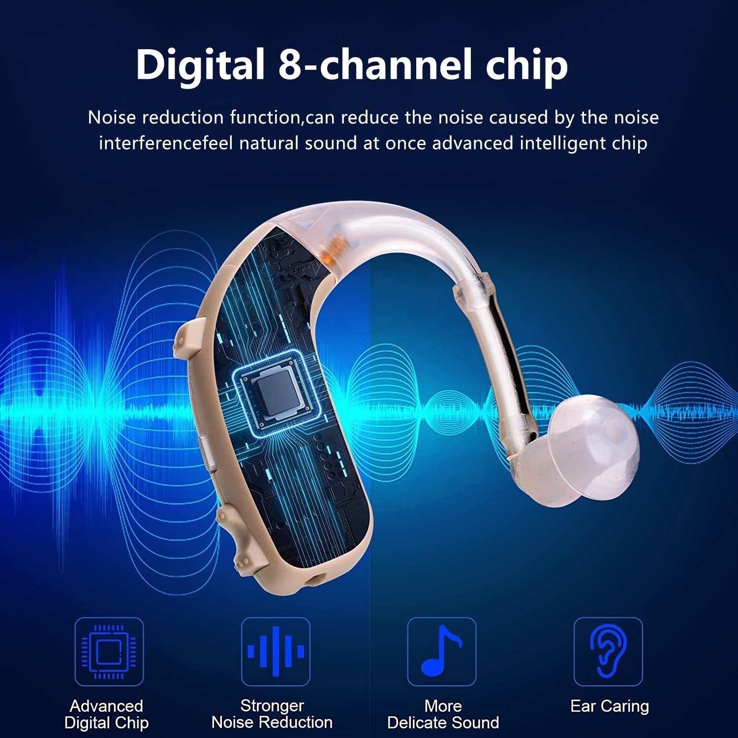 Prothese auditive ear hearing products adaptive noise reduction cheap hearing aids rechargeable bte hearing aids digital