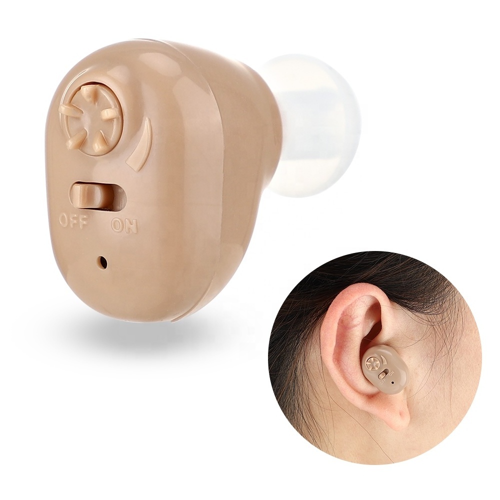 Hot audifonos sordos para adultos mayores Rechargeable Hearing Aid Sound Amplifier Old People Hearing Aid Earphone for Deafness