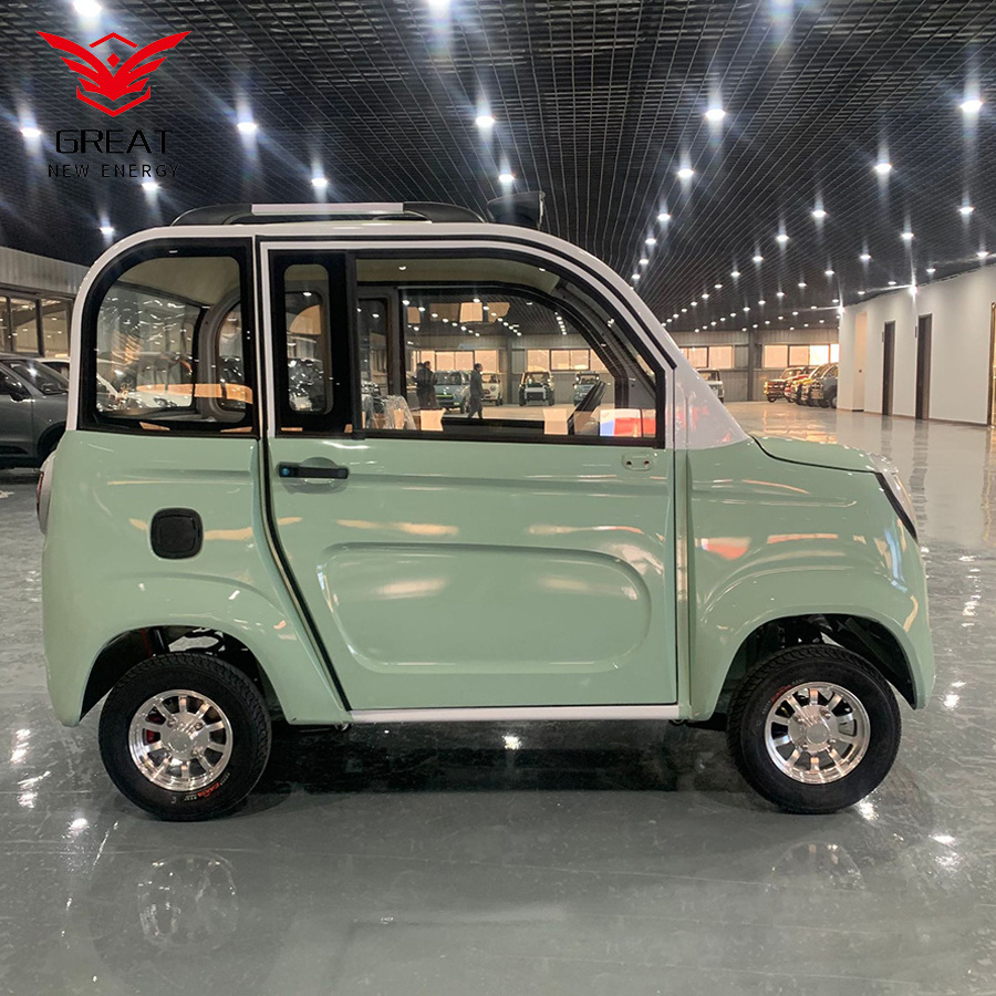 4 Seater Electric Scooter Car Adult Vehicles Without Battery / 1000w 4 Wheels Enclosed Mini Ecar Electric Scooter Car For Adults