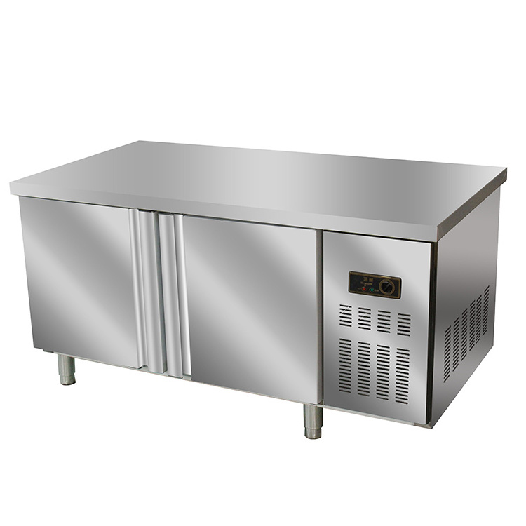 Under table freezer refrigerated catering equipment work bench freezer