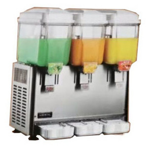 3 tank commercial 36L juicer  electric fruit juice dispenser beverage dispenser for sale