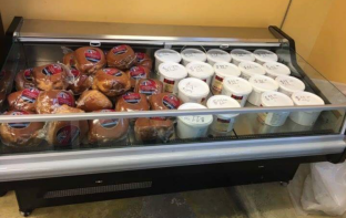 For Butcher Shop Deli Meat Cold Display Refrigerator in Supermarket Deli Case