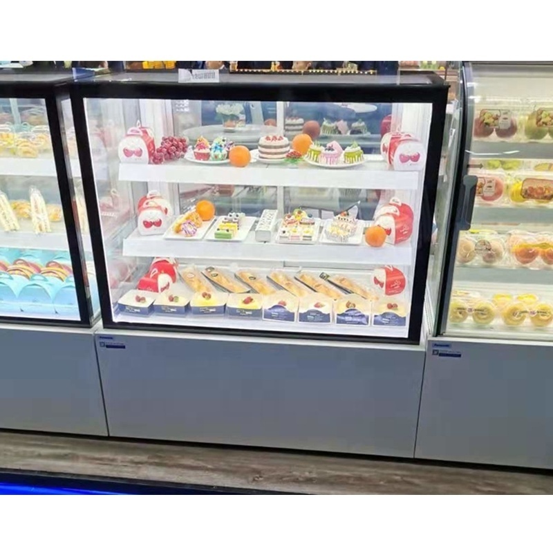 Glass cake display cabinet/ cake display fridge/cake display refrigerator