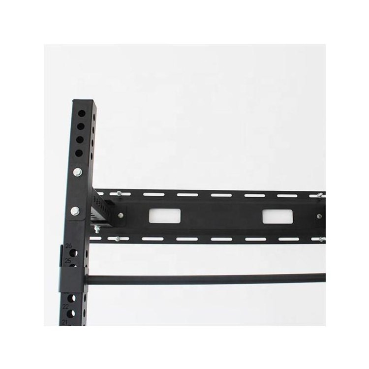 Professional Manufacture Wall Mounted Squat Rack Folding Power Squat Stand Rack With Pull Up Bar