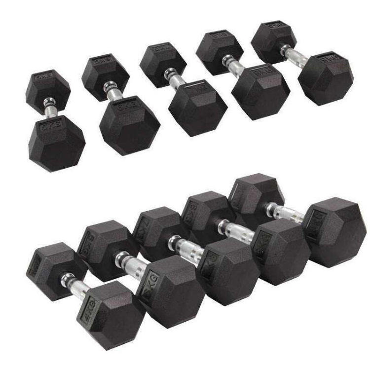 Home Fitness Curved Bar Dumbbells Round Thicken Durable Adjustable Weight Dumbbells for Men