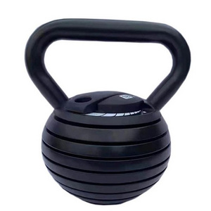 High quality adjustable kettlebell 9KG 18KG durable standard cast iron adjustable kettlebell