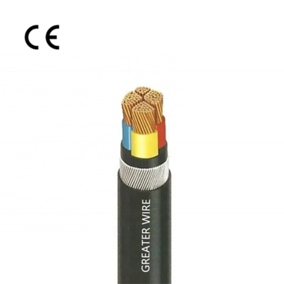 0.6/1kV 2/3/4/5 Copper Core SWA Armoured Underground XLPE Power Cable Copper Core 240mm2 630mm2 1400mm2 110Kv Underground Cable