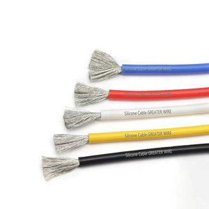 Factory Temperature Resistant Tinned Copper Flexible 10 12 14 16 18 20 22 Awg Resistant Cable 14 Gauge Silicone Wire