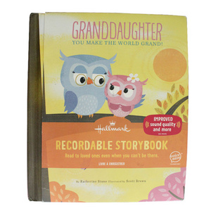 Factory customized  new Children recording sound board story book learning voice book