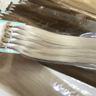 Prebonded Italian Keratin tip Hair Double Drawn Human Hair U tip/Flat tip/I tip Hair Extensions