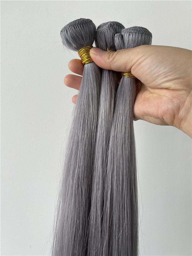 Top quality 100% Russian Hair Extensions No tangle No shedding Full cuticle Kept Machine Weft Wholesale Price