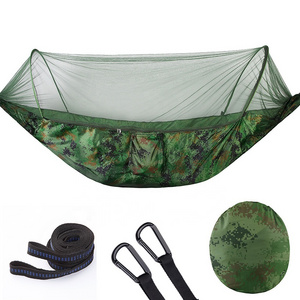 2 Person Portable Hammock with Mosquito Net for Outdoor Camping