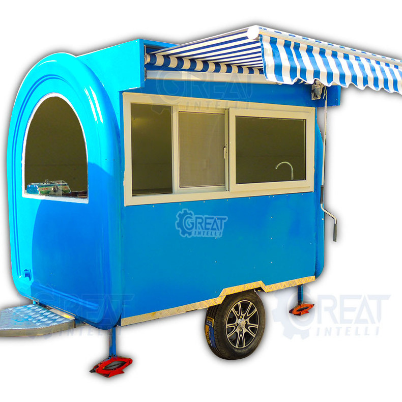 New Arrival Sale Philippine Truck Gas Scooter With Cart Australia Standard Mobile Food Trailer