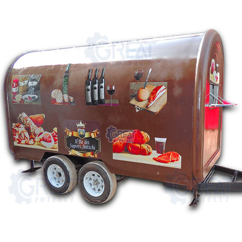 New Arrival Sale Philippine Truck Gas Scooter With Cart Australia Standard Mobile Food Trailer