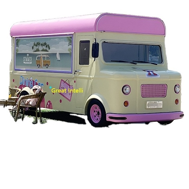 New Product Mobile Juice Truck Car Tray Folding Dining Table Kitchen Food Van Pizza With Hood