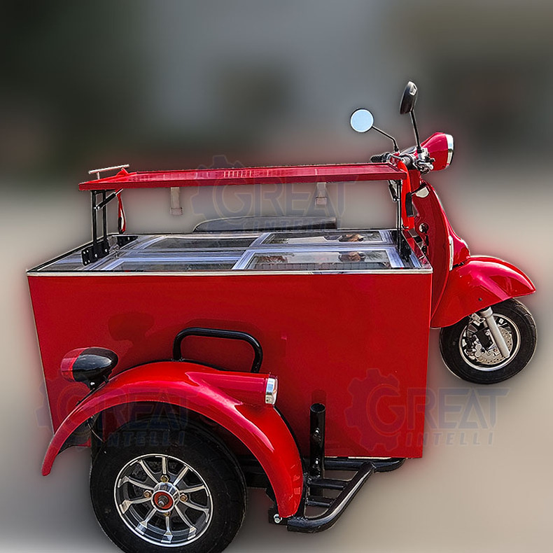 icecream freezer trucks vending Sandwich motorbike motos food cart Ice Cream Motorcycle for party or Event