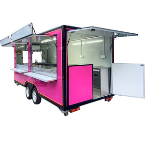 restaurant equipment foodtrucks food trailer usa  ice cream trailer food trucks with full kitchen EQUIP for sale