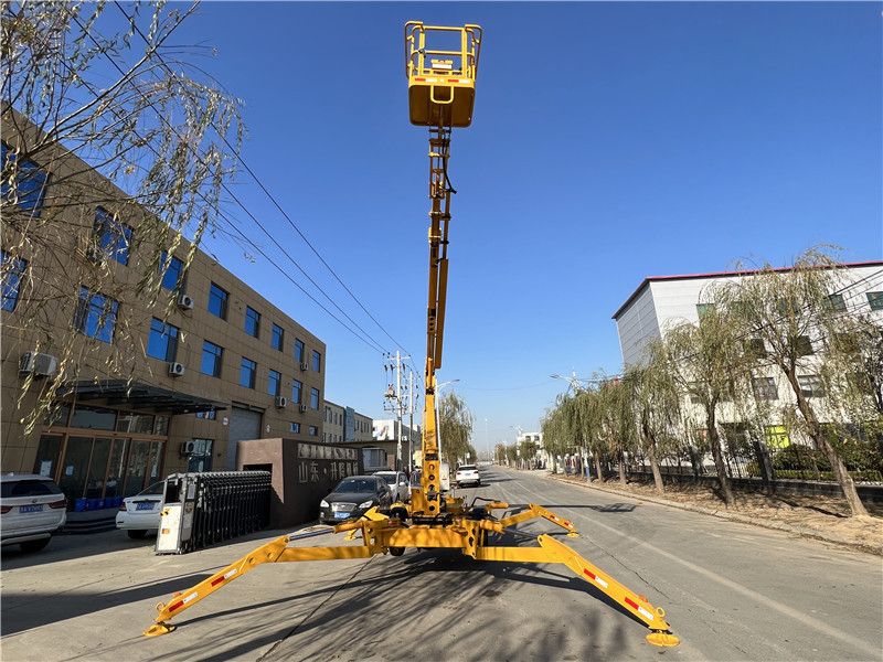 High Quality 2-20m Cherry Picker Spider Lift Man Boom Lift For Sale