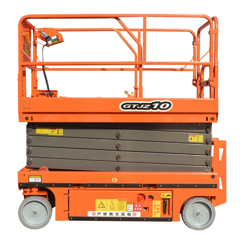 6m 8m 10m 12m 14m  Scissor Lift Platform Self Propelled Elevating Man Lift Ladder Electric Scissor lift For Sale