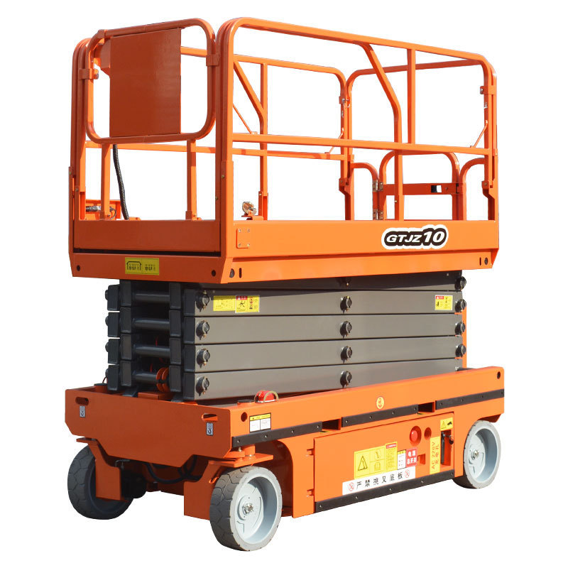 4m 6m 8m Full Automatic Aerial Work Electric Scaffold Lift  Aerial Lift Scaffolding Hydraulic Scissor Lift