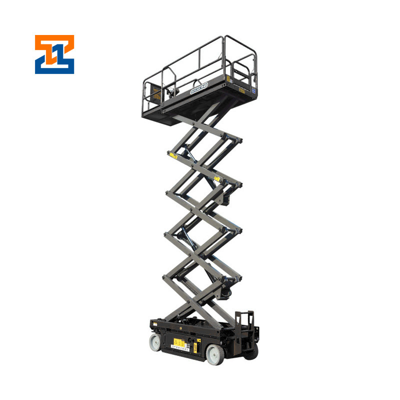 4m 6m 8m Full Automatic Aerial Work Electric Scaffold Lift  Aerial Lift Scaffolding Hydraulic Scissor Lift