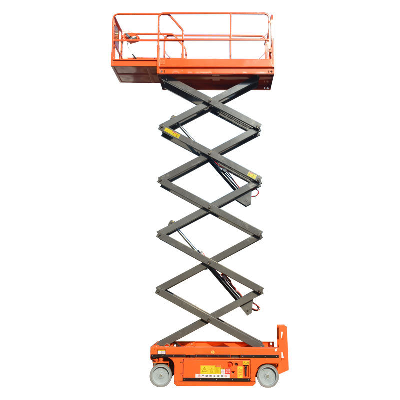 6m-14m Electric Scissor Lift/truck Mounted Man Lift Aerial Work Platform For Maintenance